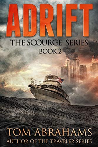 Book cover for "Adrift" by Tom Abrahams