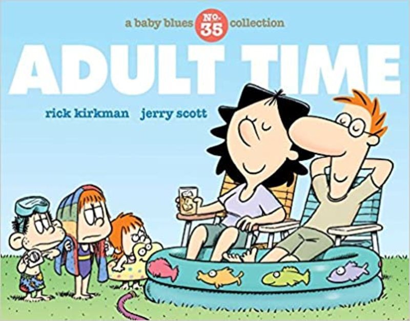 Book cover for "Adult Time" by Rick Kirkman