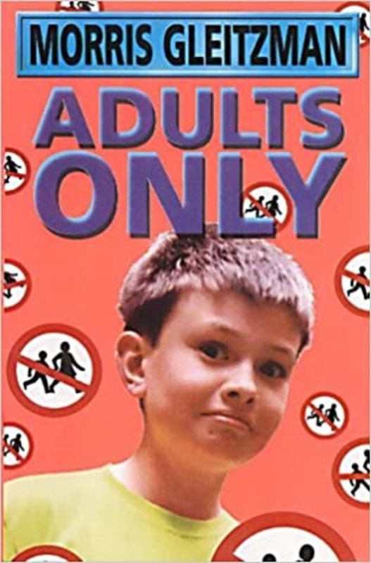 Book cover for "Adults Only" by Morris Gleitzman