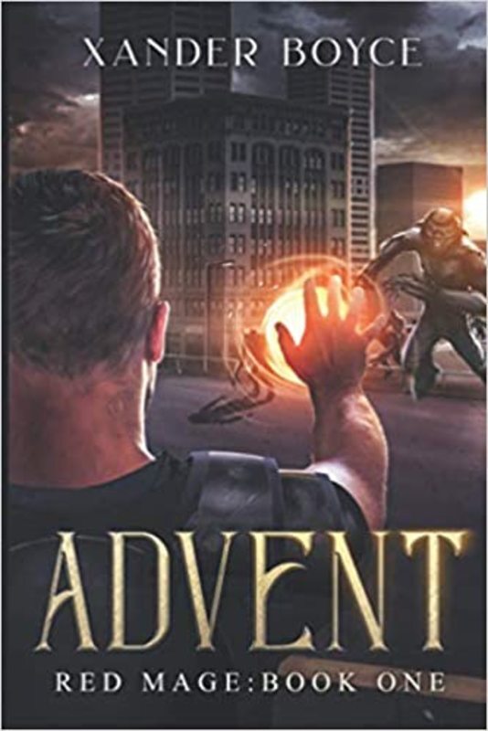 Book cover for "Advent" by Xander Boyce
