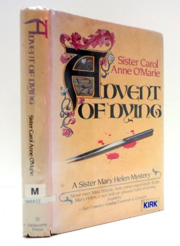 Book cover for "Advent of Dying" by Carol Anne O'Marie