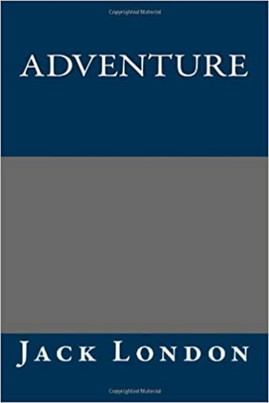 Book cover for "Adventure" by Jack London
