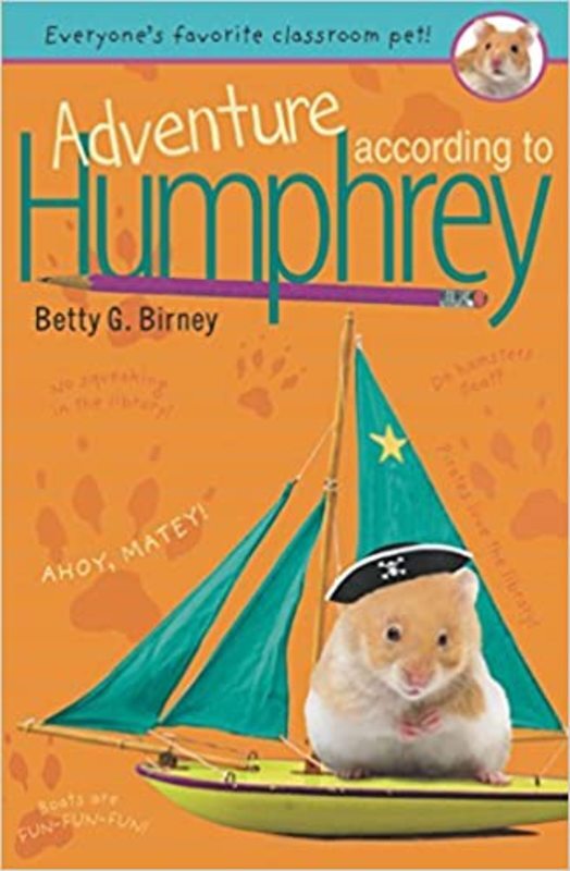 Book cover for "Adventure According to Humphrey" by Betty G. Birney