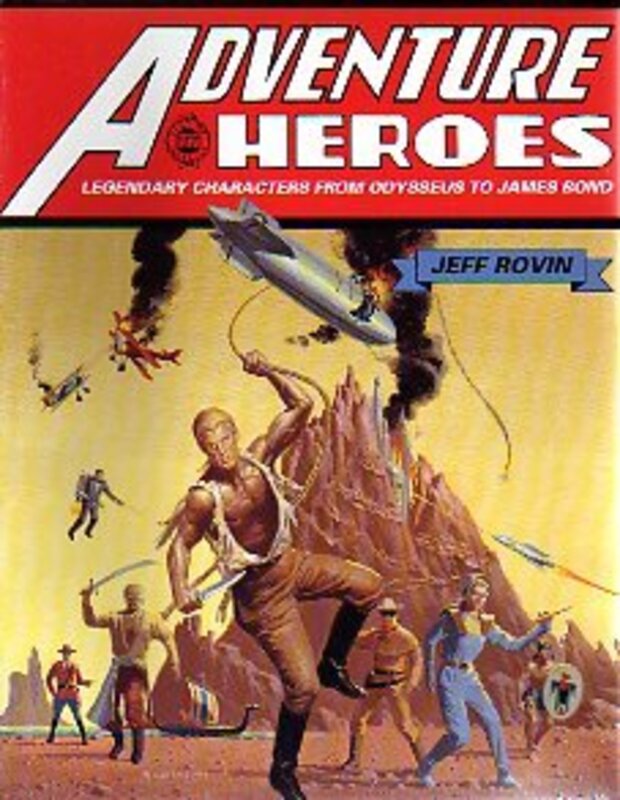 Book cover for "Adventure Heroes" by Jeff Rovin