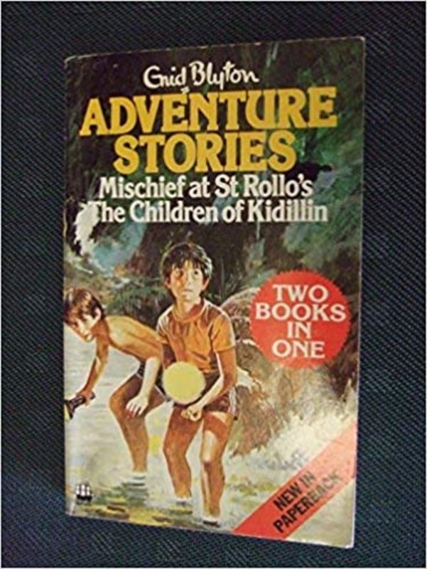 Book cover for "Adventure Stories" by Enid Blyton