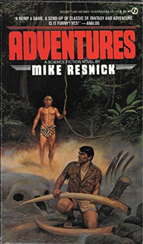 Book cover for "Adventures" by Mike Resnick