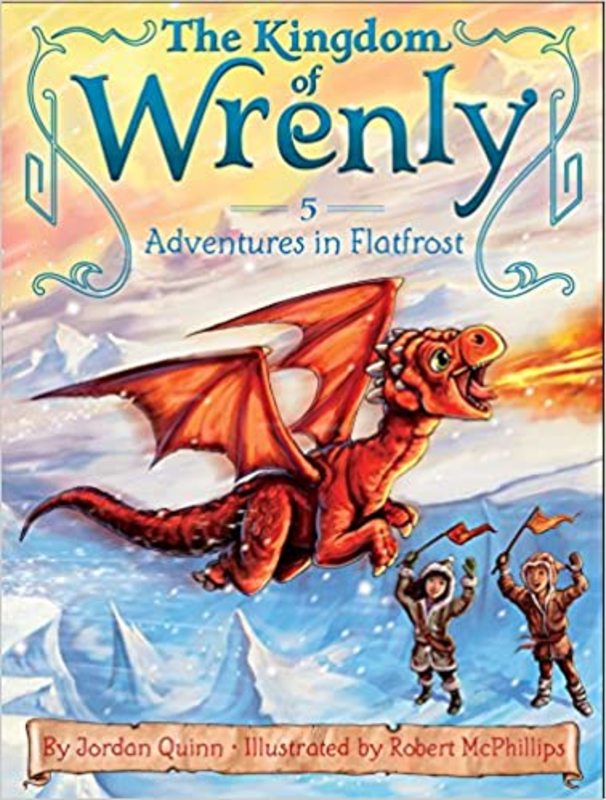 Book cover for "Adventures in Flatfrost" by Jordan Quinn