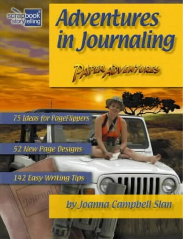 Book cover for "Adventures in Journaling" by Joanna Campbell Slan