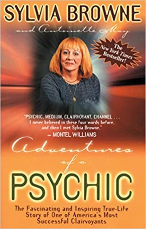 Book cover for "Adventures of a Psychic" by Sylvia Browne