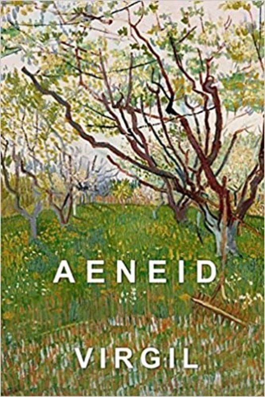 Book cover for "Aeneid" by Virgil