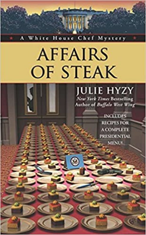 Book cover for "Affairs of Steak" by Julie Hyzy