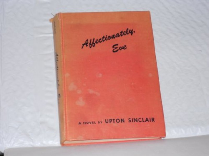 Book cover for "Affectionately Eve" by Upton Sinclair