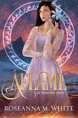 Book cover for "Aflame" by Roseanna White