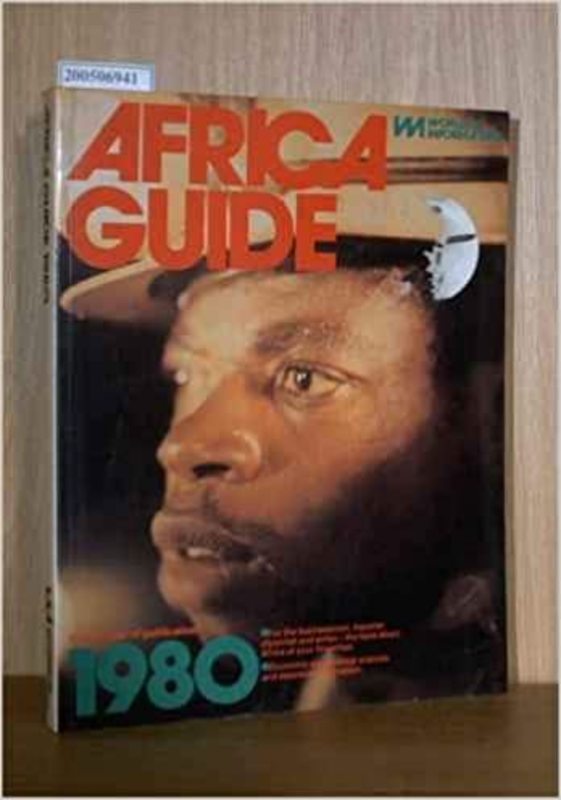 Book cover for "Africa Guide 1980" by Graham Hancock