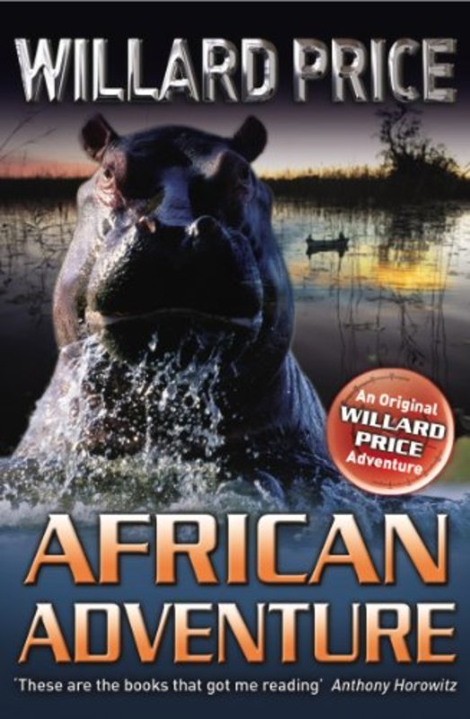 Book cover for "African Adventure" by Willard Price