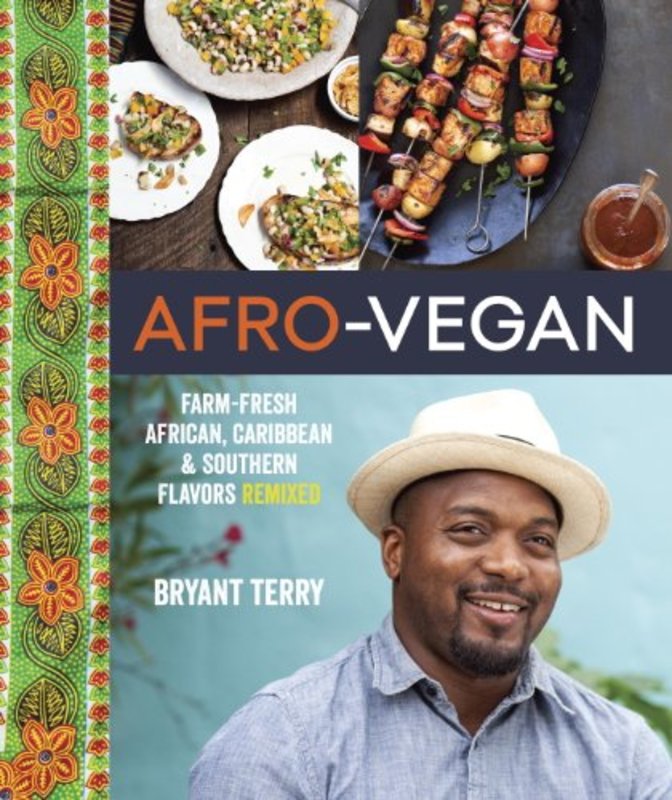 Book cover for "Afro-Vegan" by Bryant Terry