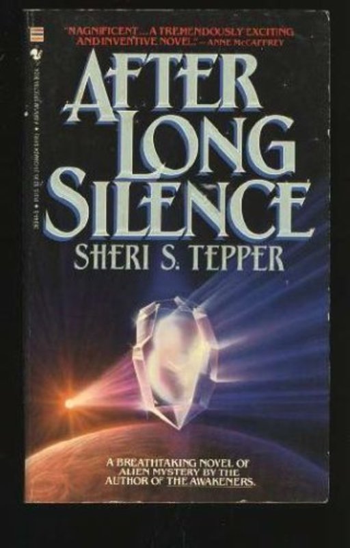 Book cover for "After Long Silence" by Sheri S Tepper