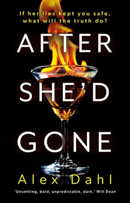Book cover for "After She'd Gone" by Alex Dahl