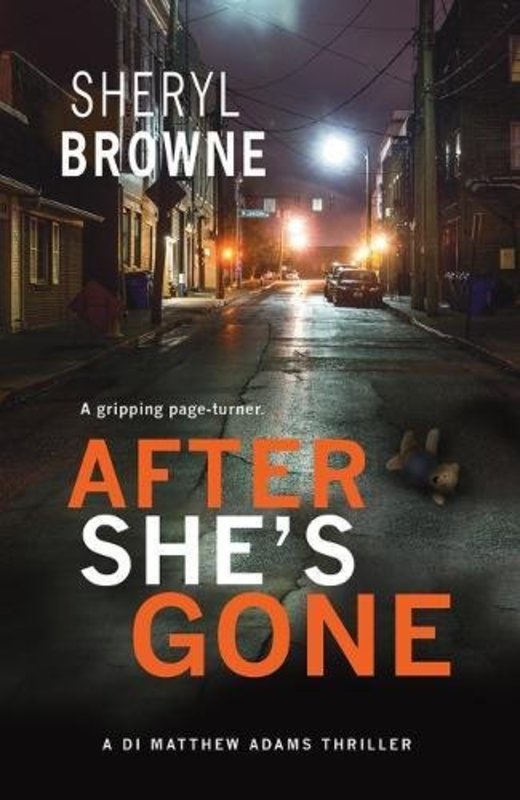 Book cover for "After She's Gone" by Sheryl Browne