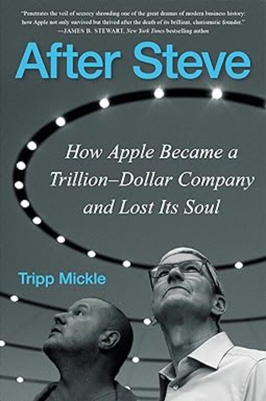 Book cover for "After Steve" by Tripp Mickle