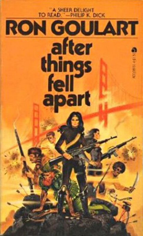 Book cover for "After Things Fell Apart" by Ron Goulart