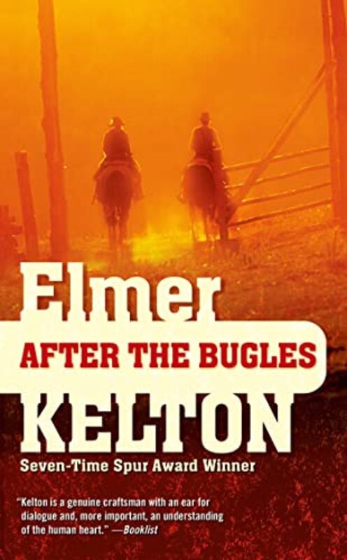 Book cover for "After the Bugles" by Elmer Kelton