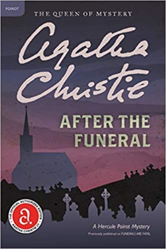 Book cover for "After the Funeral" by Agatha Christie