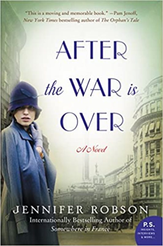 Book cover for "After the War is Over" by Jennifer Robson