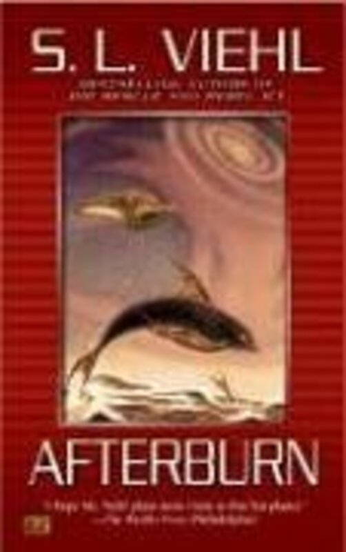 Book cover for "Afterburn" by S L Viehl