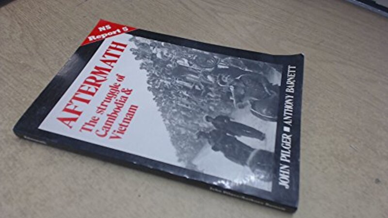 Book cover for "Aftermath" by John Pilger