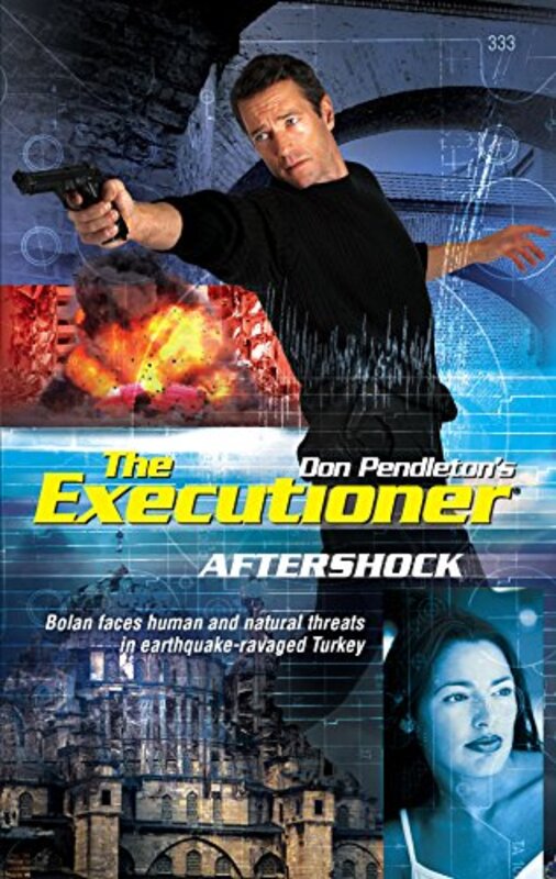 Book cover for "Aftershock" by Don Pendleton