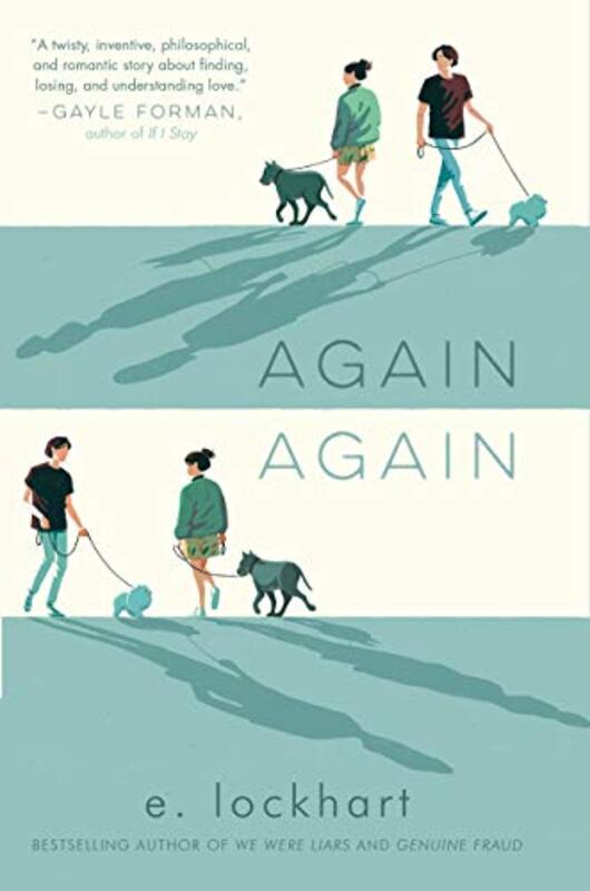 Book cover for "Again Again" by E Lockhart