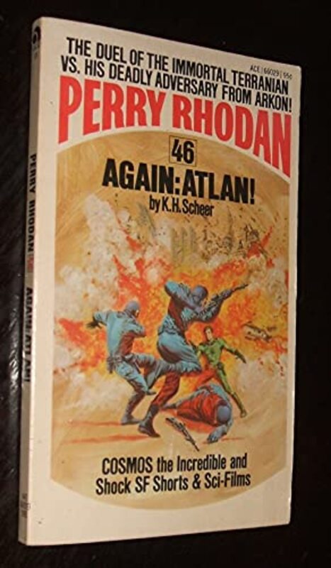 Book cover for "Again: Atlan!" by Kurt Brand