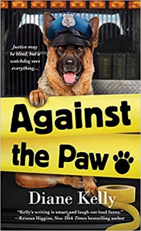 Book cover for "Against the Paw" by Diane Kelly