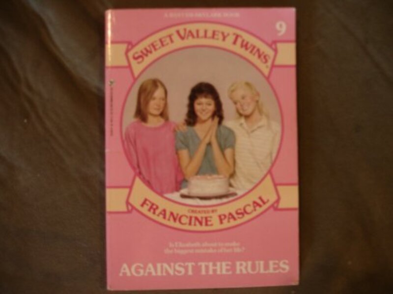Book cover for "Against the Rules" by Francine Pascal