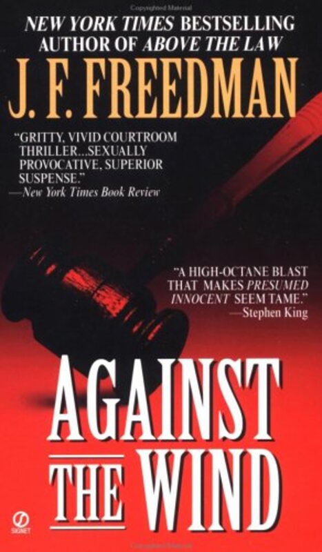 Book cover for "Against the Wind" by JF Freedman