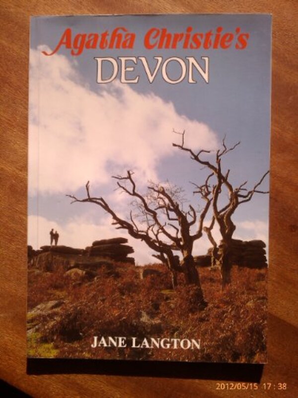 Book cover for "Agatha Christie's Devon" by Jane Langton