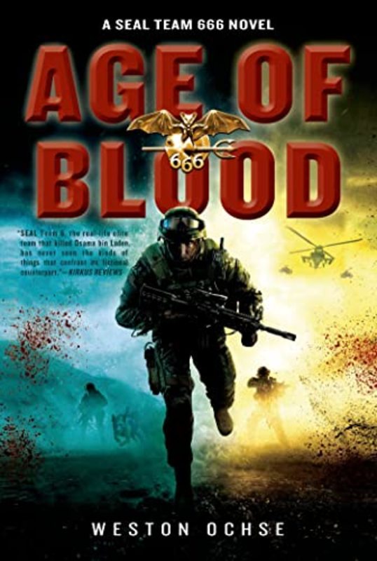 Book cover for "Age of Blood" by Weston Ochse