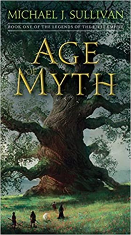 Book cover for "Age of Myth" by Michael J. Sullivan