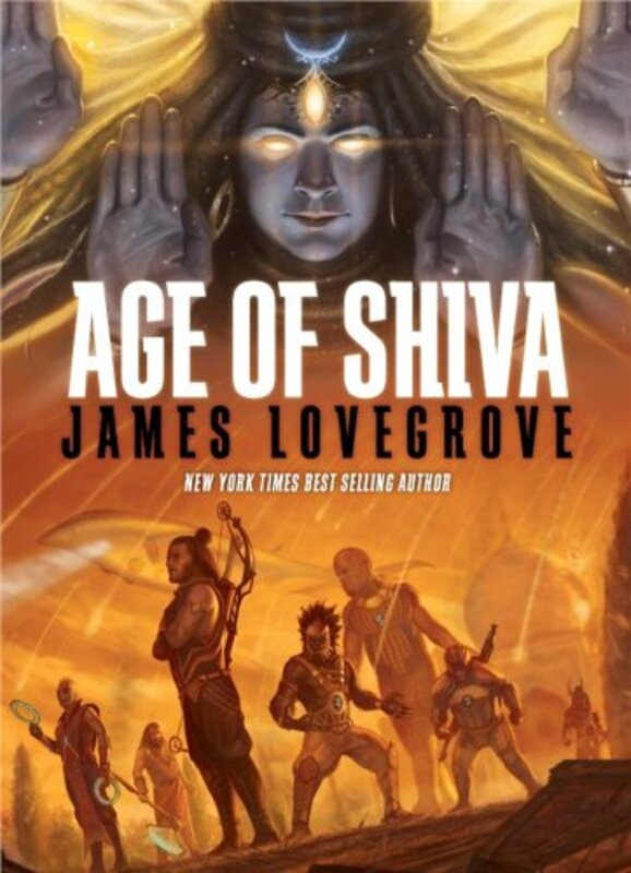 Book cover for "Age of Shiva" by James Lovegrove