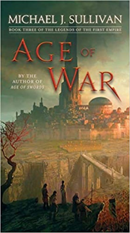 Book cover for "Age of War" by Michael J. Sullivan