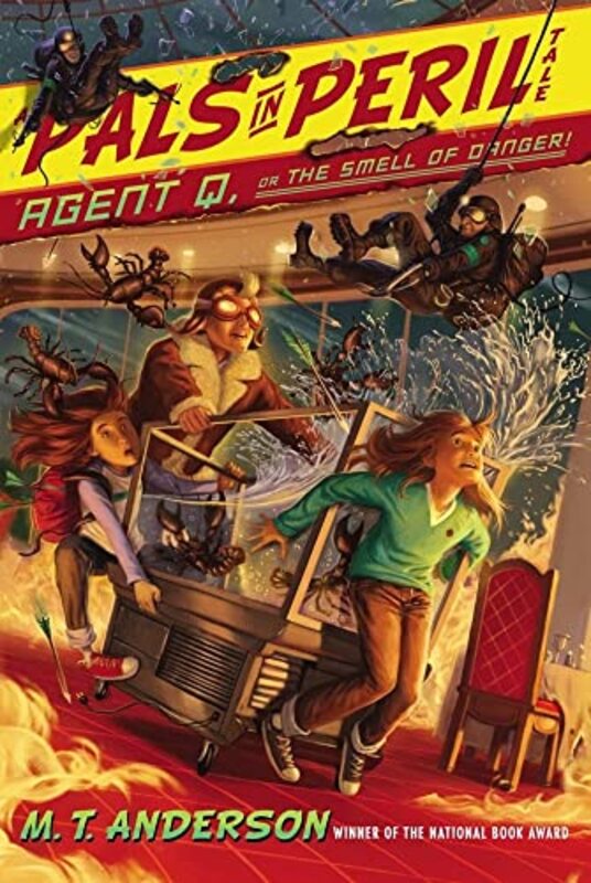 Book cover for "Agent Q, or The Smell of Danger!" by MT Anderson