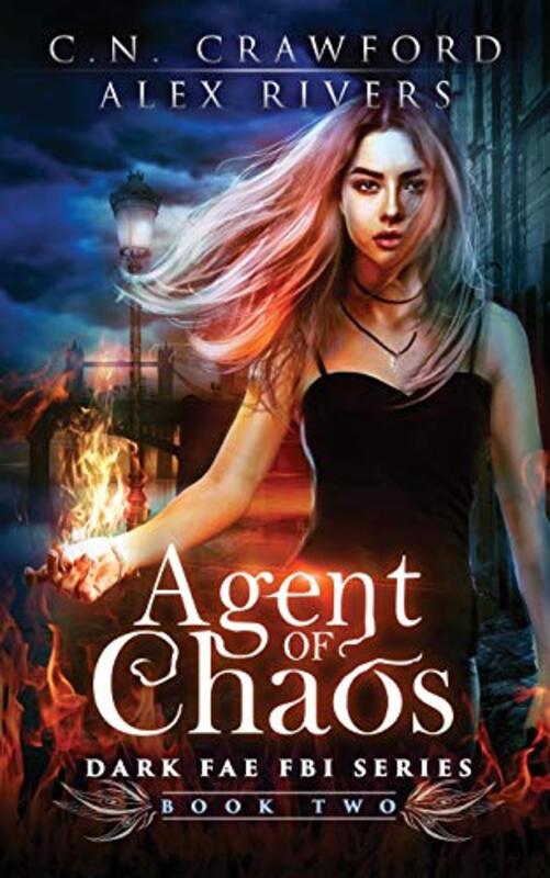 Book cover for "Agent of Chaos" by CN Crawford