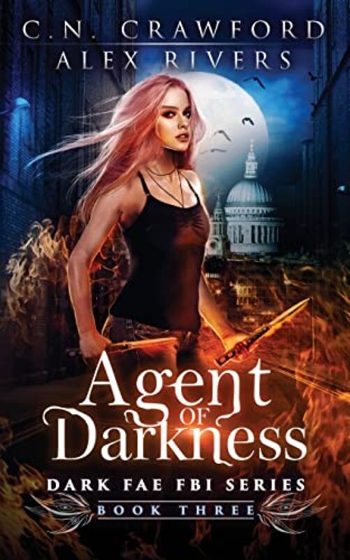 Book cover for "Agent of Darkness" by CN Crawford