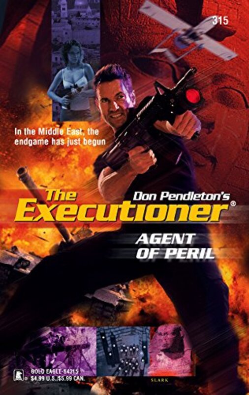 Book cover for "Agent of Peril" by Don Pendleton