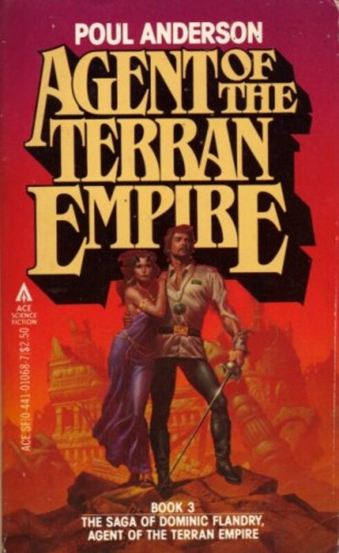 Book cover for "Agent of the Terran Empire" by Poul Anderson