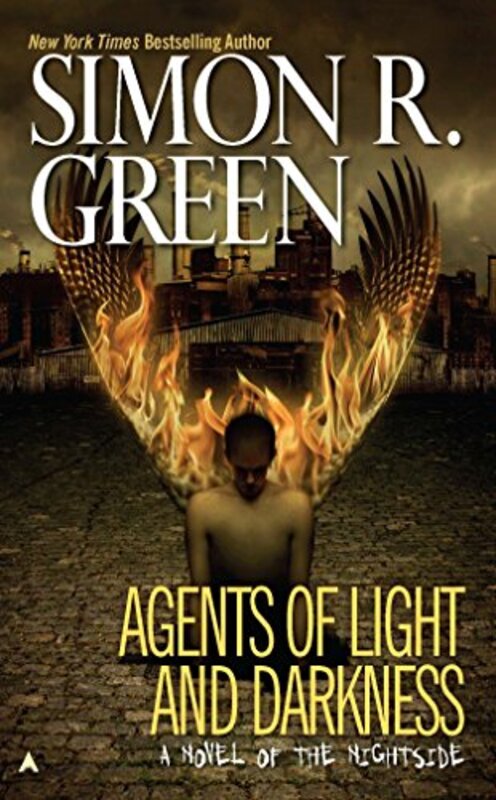 Book cover for "Agents of Light and Darkness" by Simon R Green