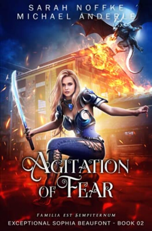 Book cover for "Agitation of Fear" by Sarah Noffke