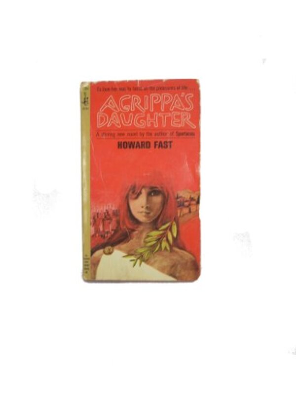 Book cover for "Agrippa's Daughter" by Howard Fast
