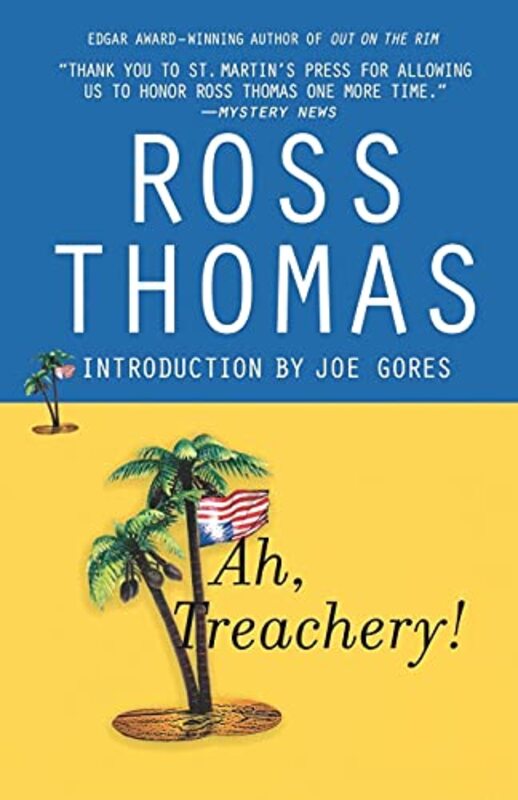 Book cover for "Ah, Treachery!" by Ross Thomas